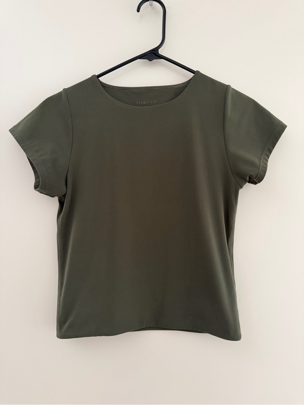 Vitality Cloud II Crew Tee - Olive